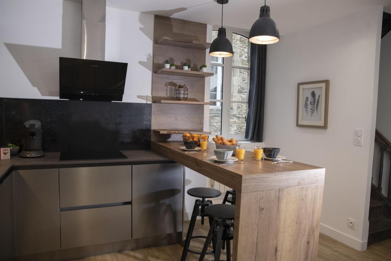 Triplex 110 M2 Centre Historique Avec Jacuzzi Dinan Διαμέρισμα Εξωτερικό φωτογραφία